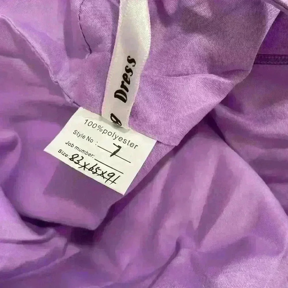 Purple Sparkly Dress - Picture 7 of 8